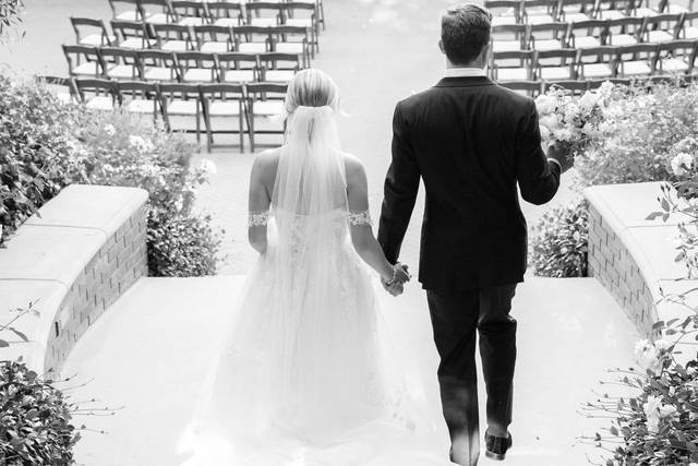Walking into ceremony