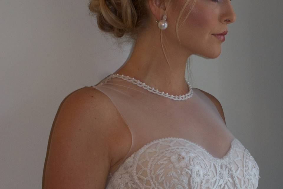 Classic updo