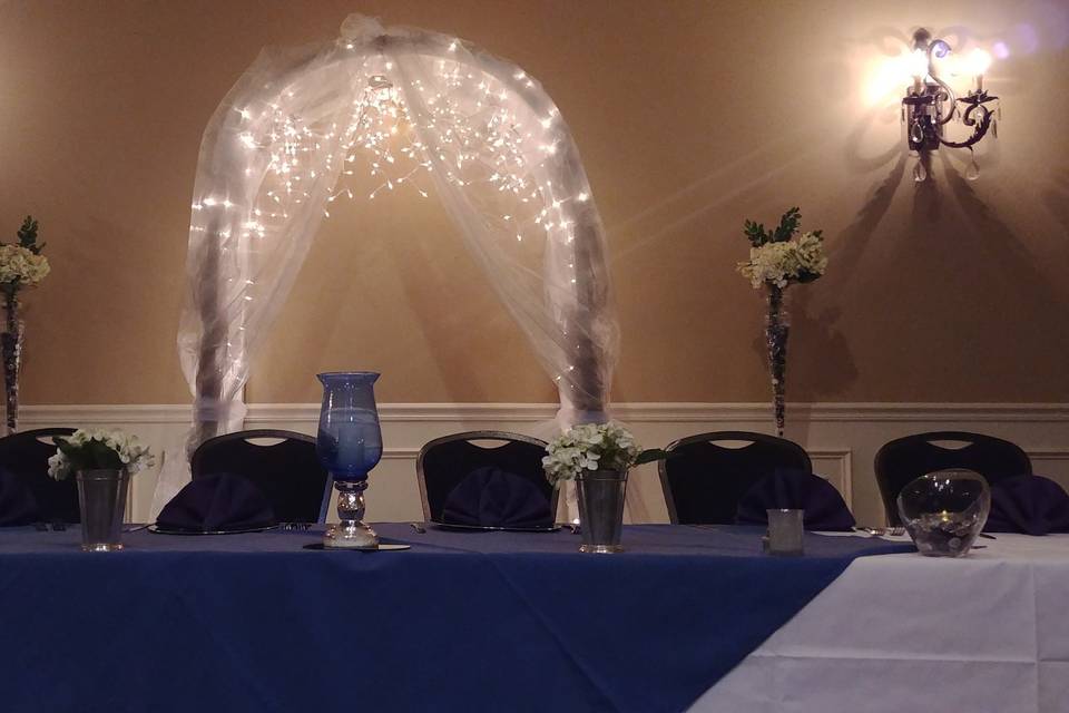 Head Table Intimate Ballroom