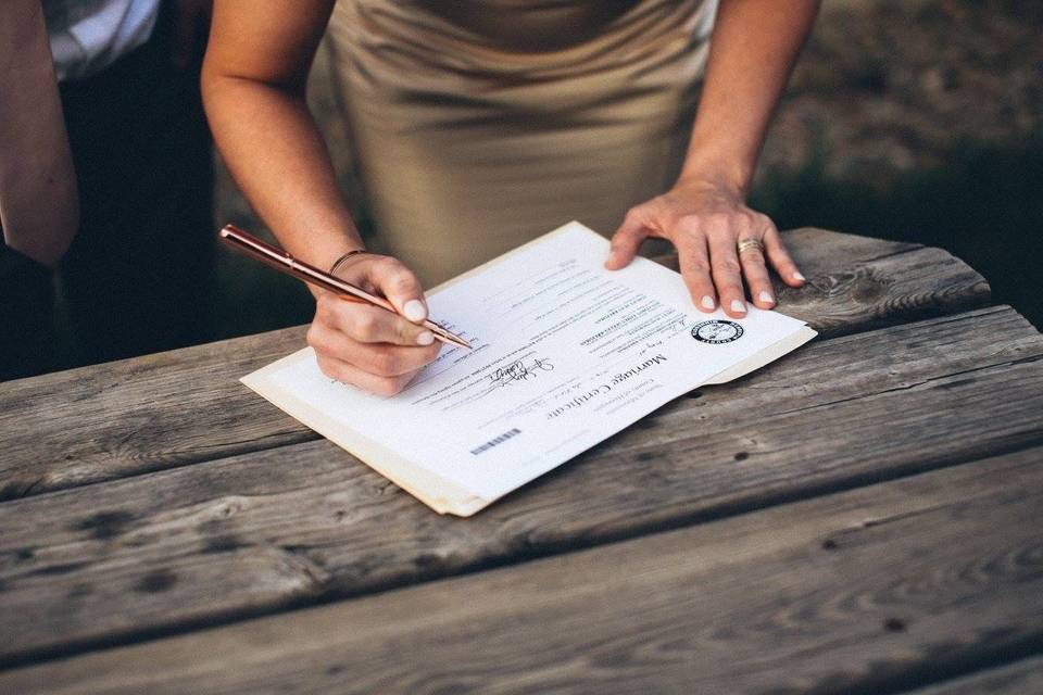 Marriage Certificate