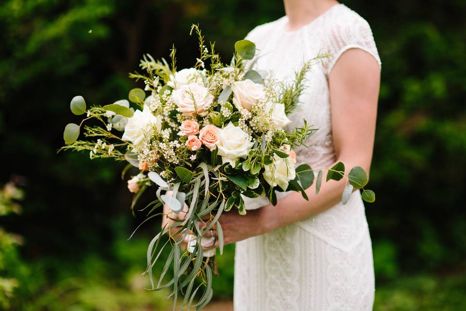 BoHo Bridal Bouquet