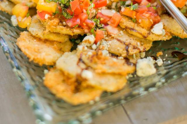 Fried green tomatoes