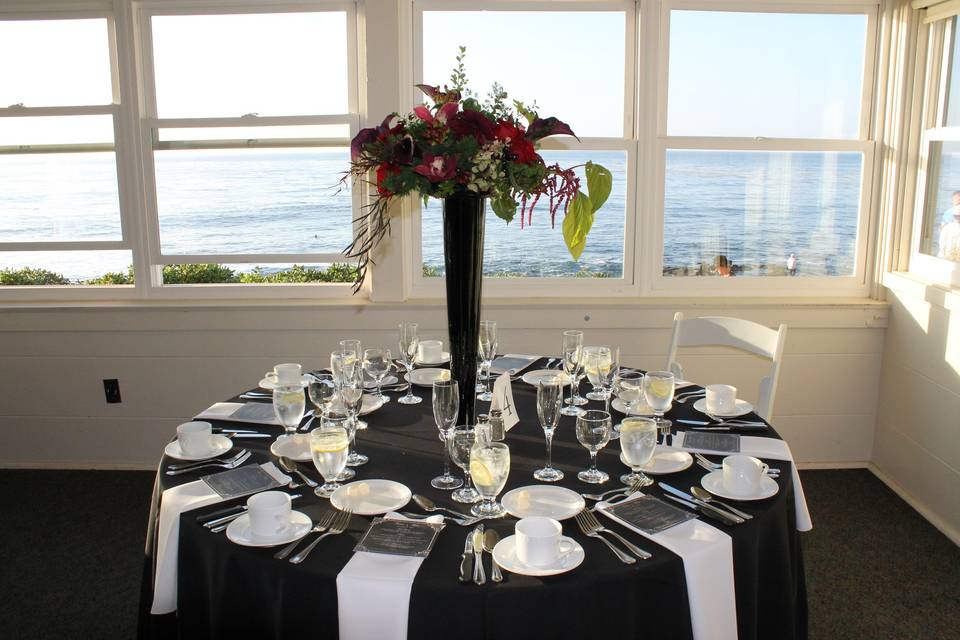 Flower centerpiece