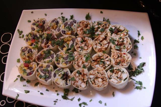 South-West Chicken Roll-Ups
