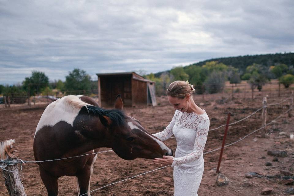 Colorado ranch wedding