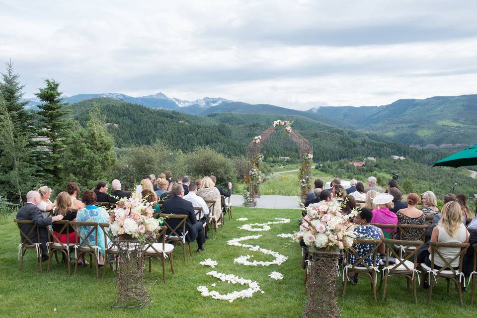 Ceremony on the mountain