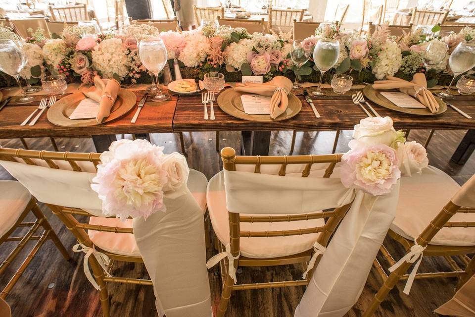 Elegant wedding design