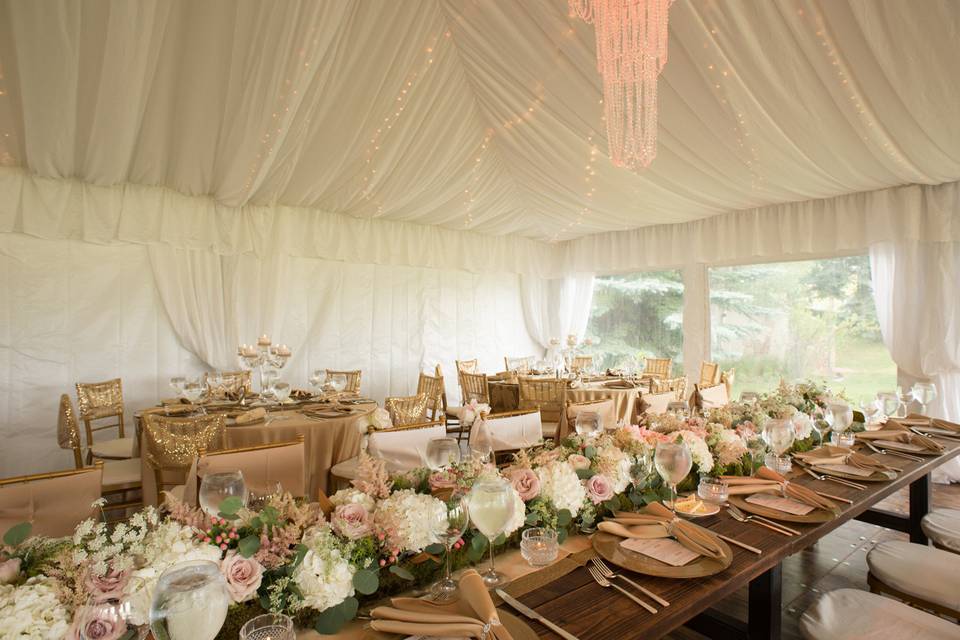 Elegant tent wedding,JM Wed