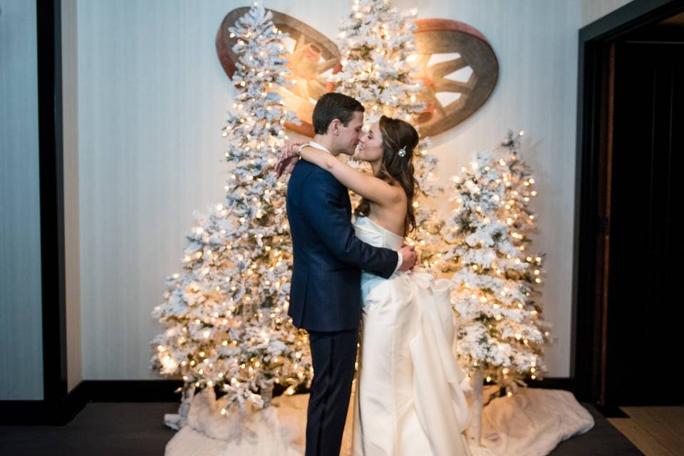 A christmas wedding