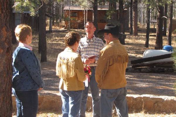 Indoor ceremony