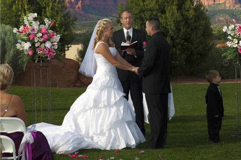 Outdoor ceremony