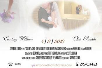 Courtney and Chris' Wedding Movie Poster