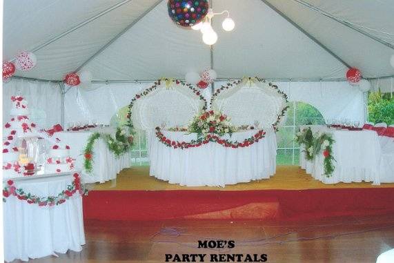 moes party rental tents