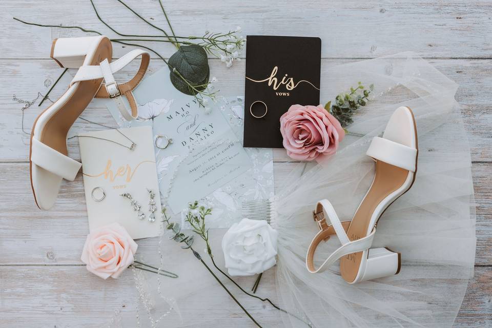 Bridal Flat Lay