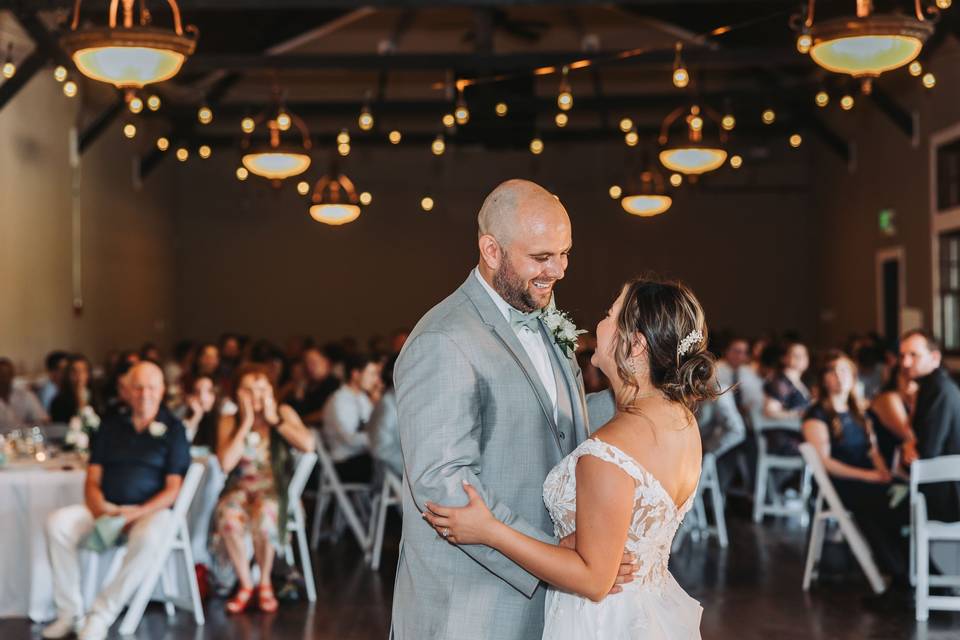 Bride and Groom First Dance