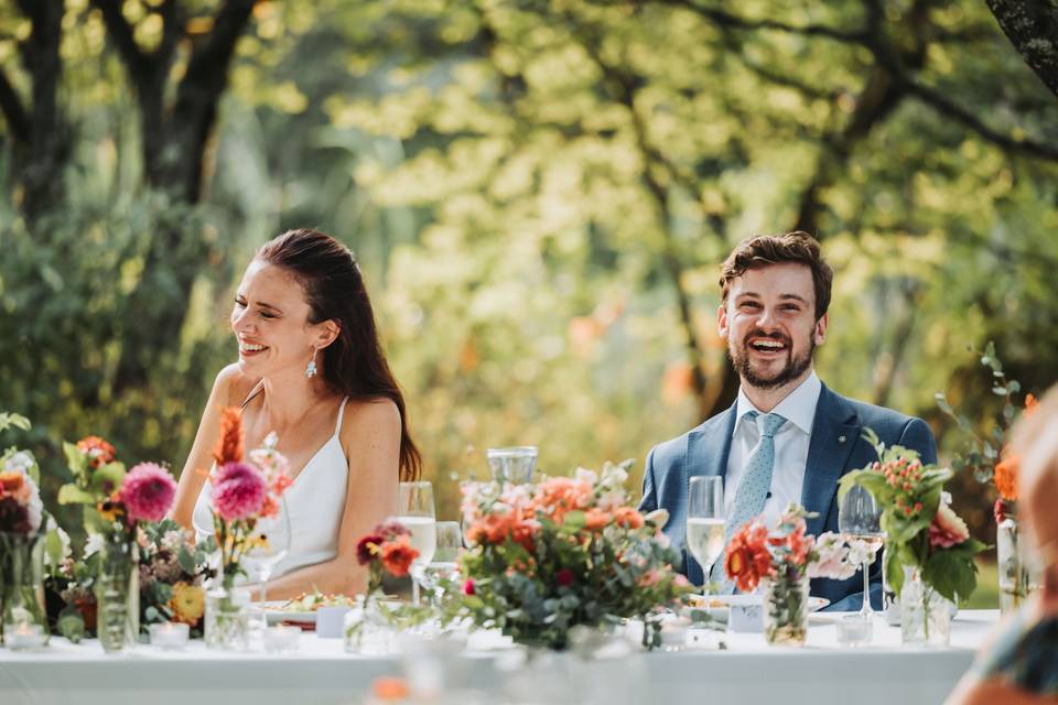 Bride and Groom Reception