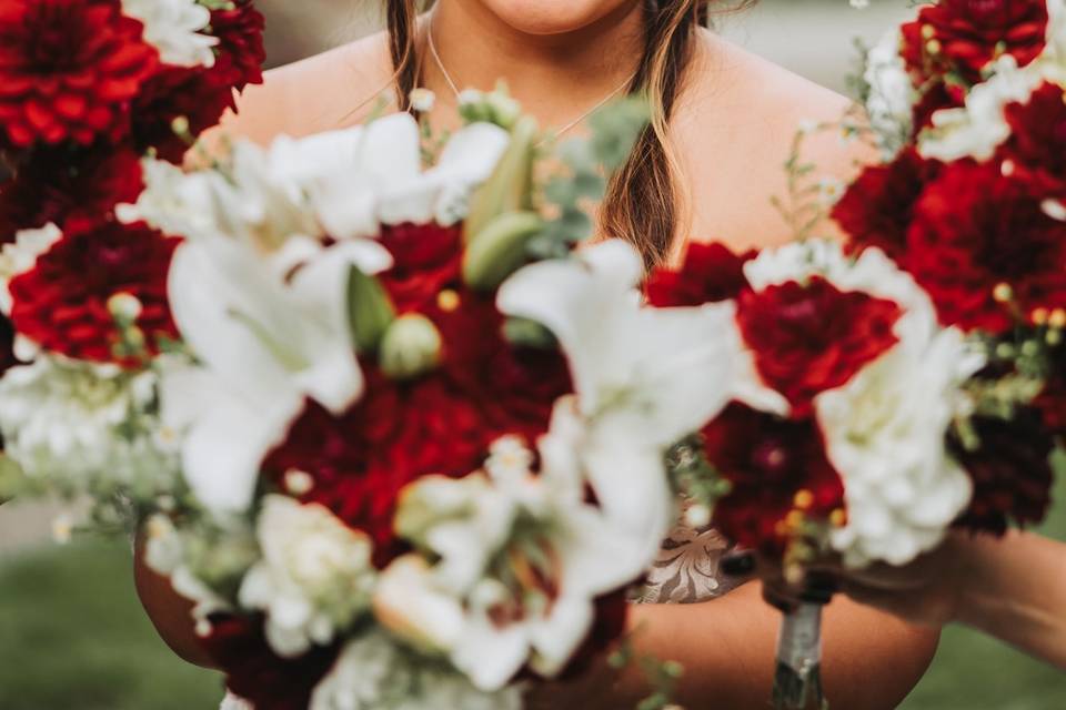 Bride with Bouquet