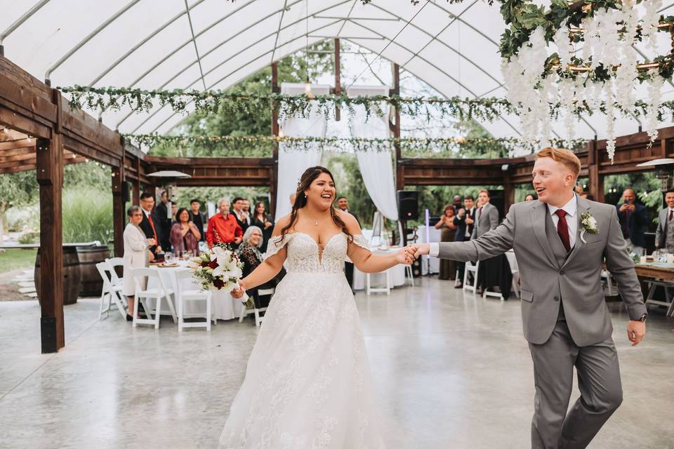 Bride and Groom Dance