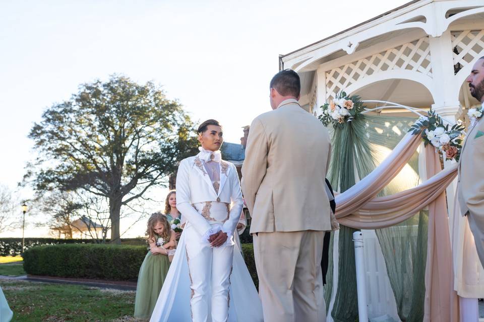 A Garden ceremony