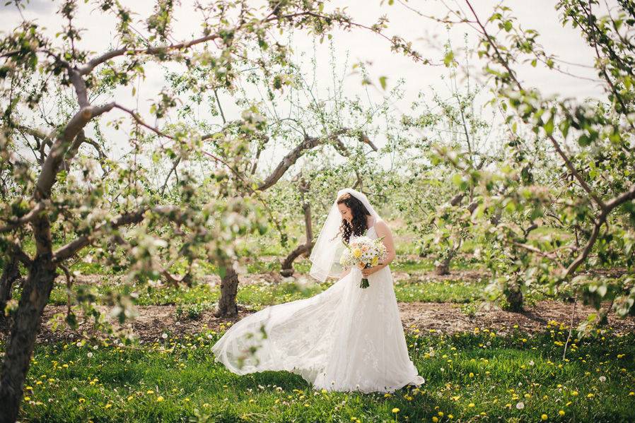 Whimsical bride