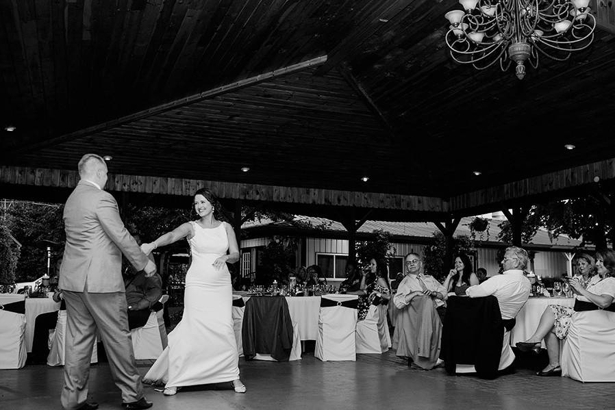 Vineyard Pavilion Dance Floor