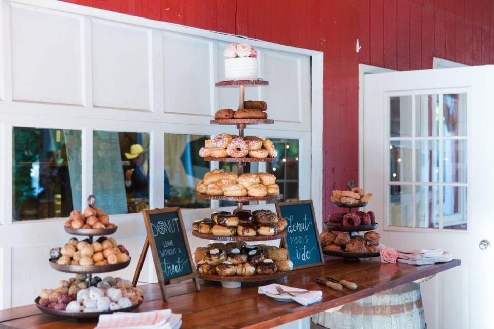 Dessert table