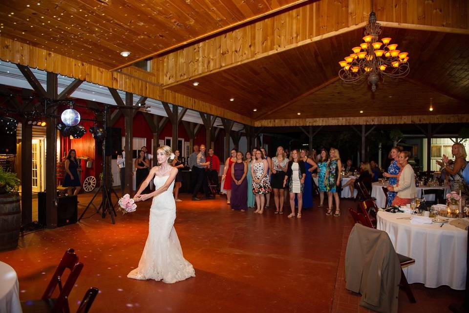 Vineyard Pavilion Dance Floor