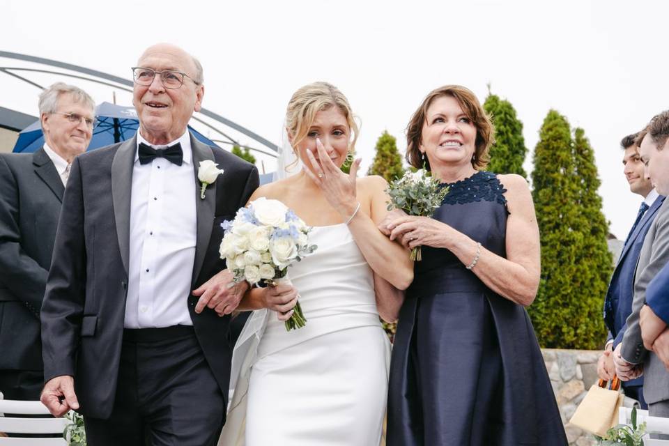 Bride Walking