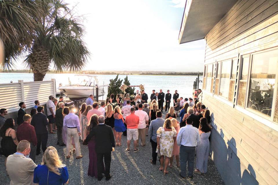 Waterfront weddings