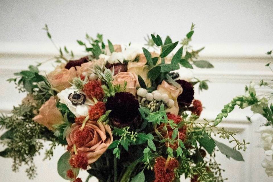 Tommi’s wedding bouquet