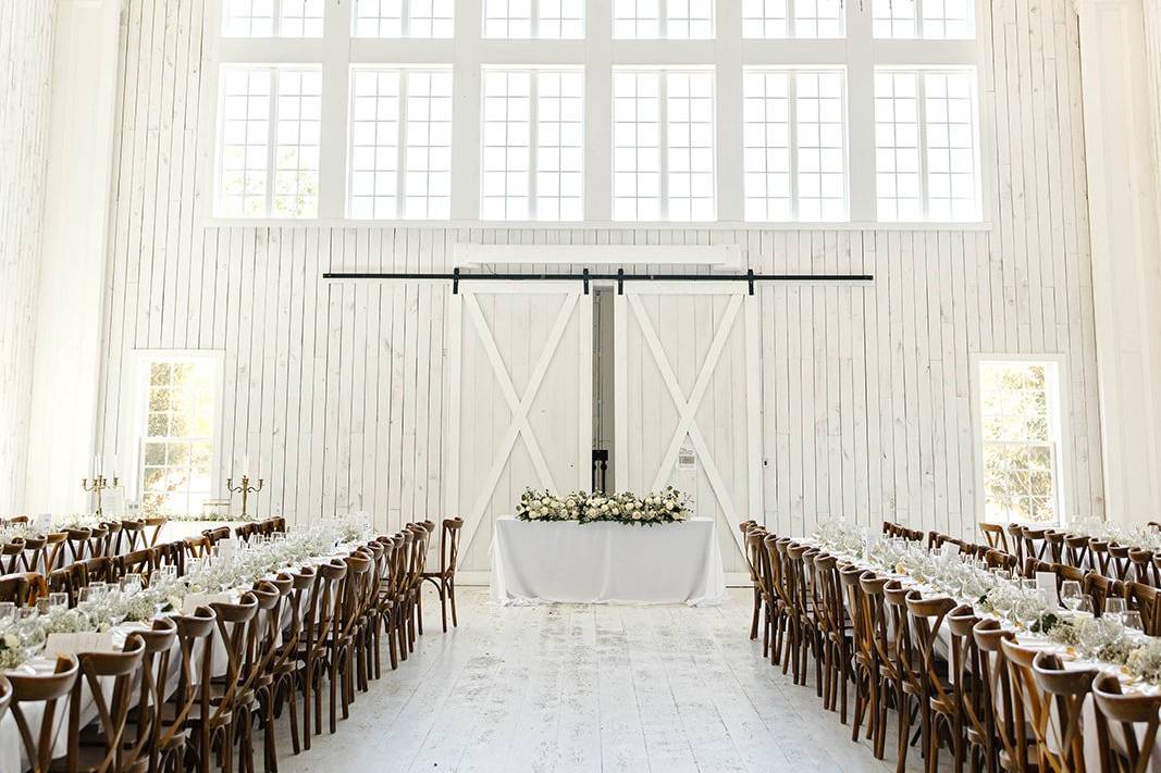 The White Sparrow by the Springs Barn & Farm Weddings
