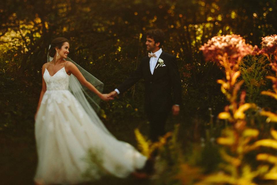 Couple in the forest