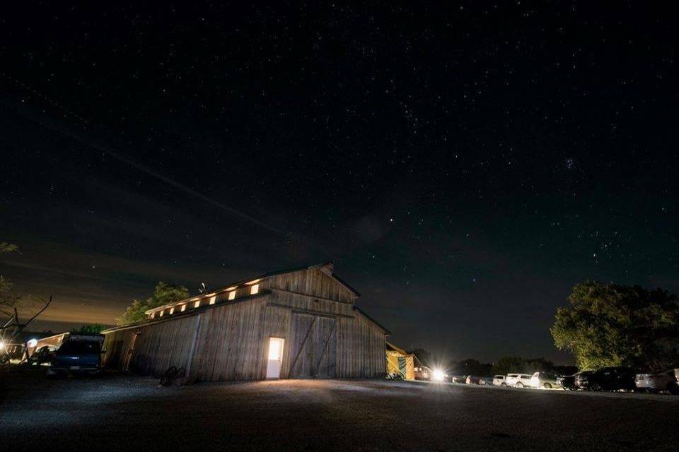 Barn at Night