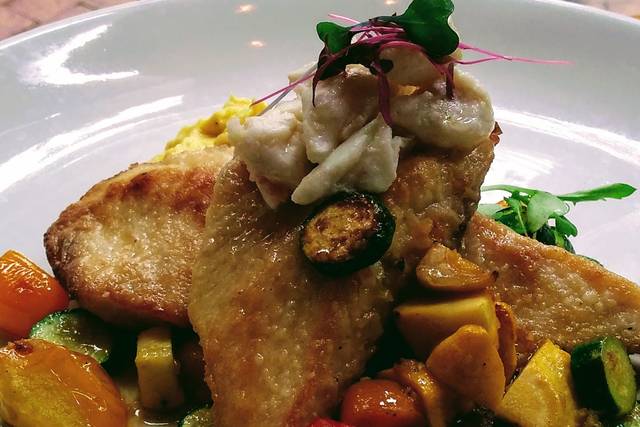 Pan seared fish