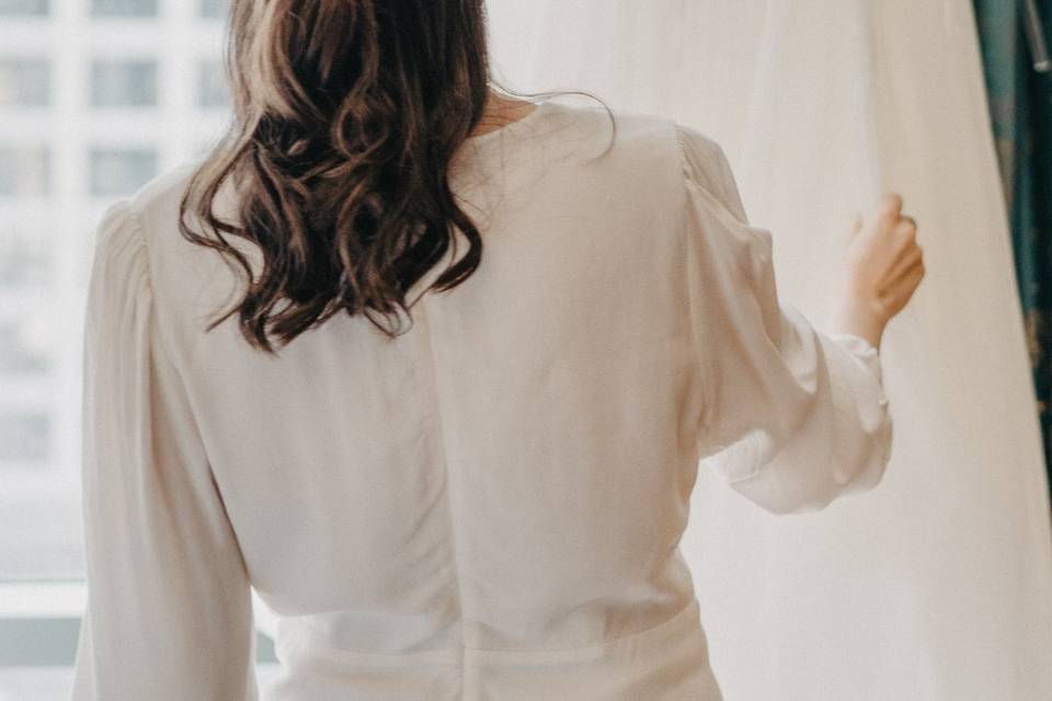 Bridal hair