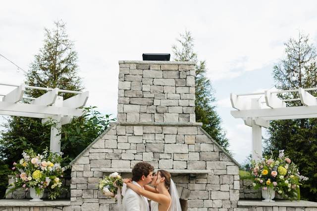 Outdoor wedding venue