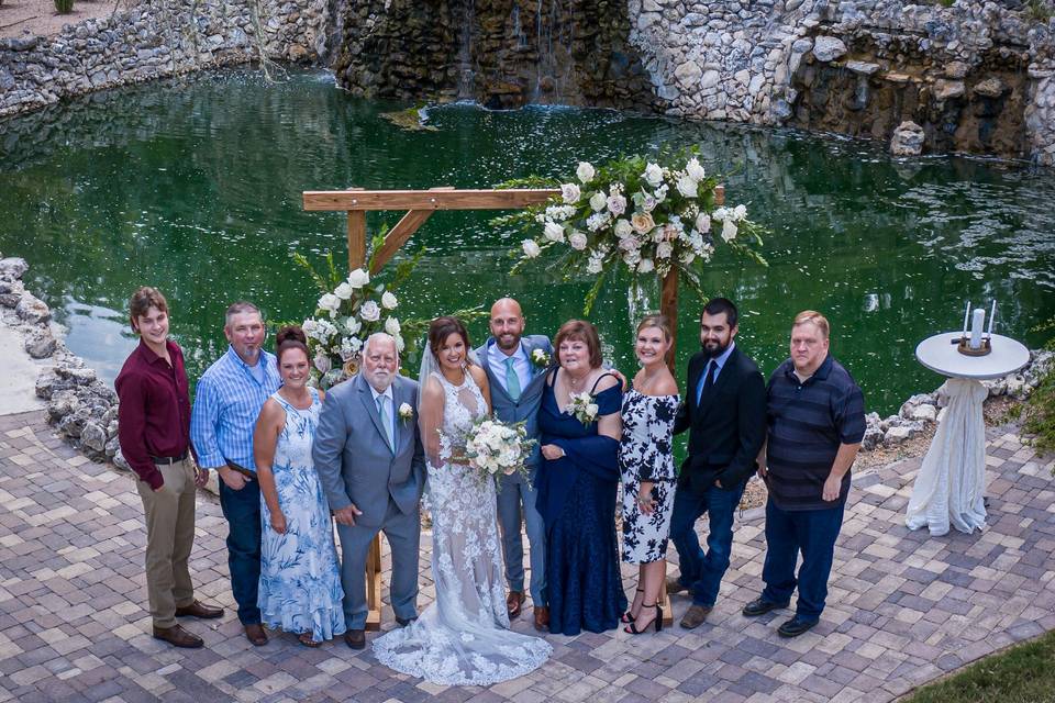 Bride and Groom's Family!