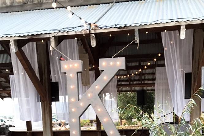 High star ranch wedding