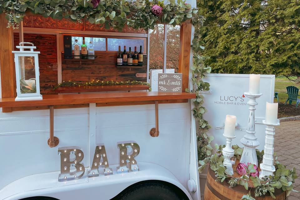 Philly Mobile Bar Wedding  Wedding bar, Bride, Wedding dresses