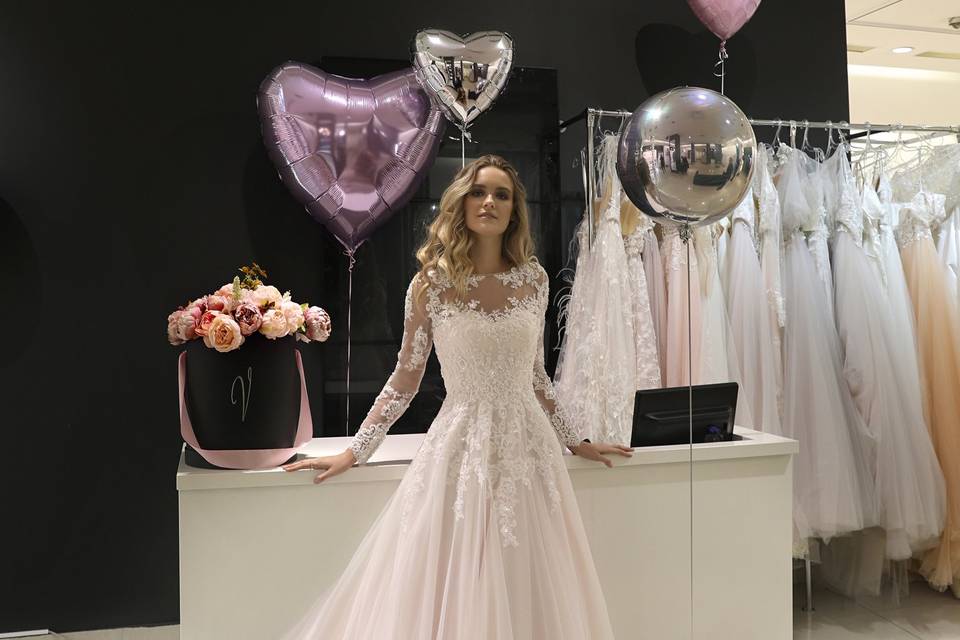 European wedding dress