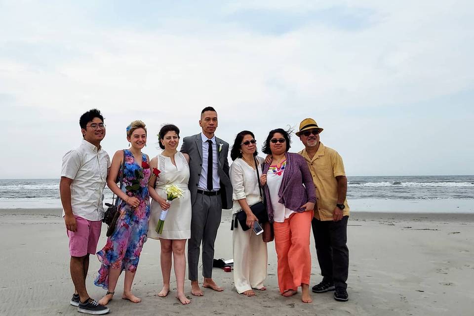 Ventnor Beach Wedding