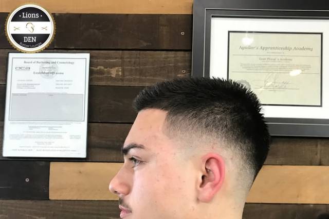 Lions Den Barber Lounge subsidiary of gran phinale apprentice academy