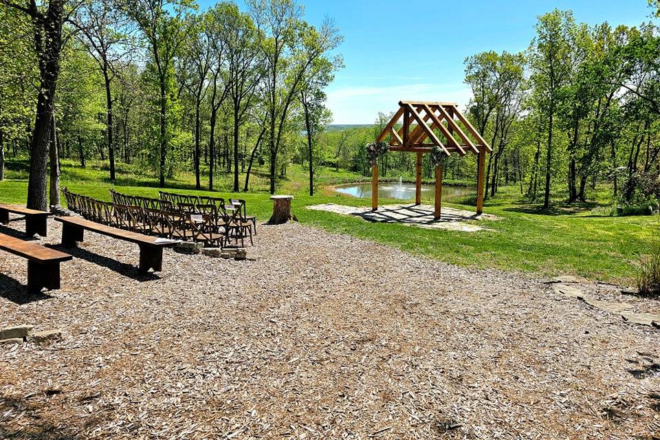 Outdoor Ceremony space