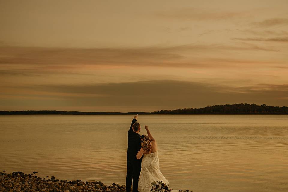 The lake