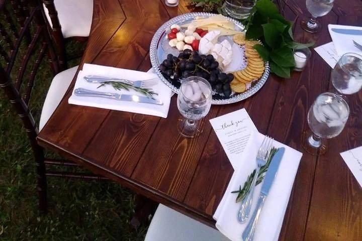 Naples Wedding Catering by Friscos