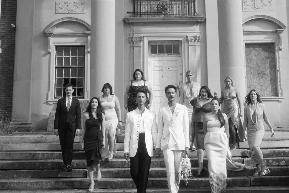 Wedding party slay