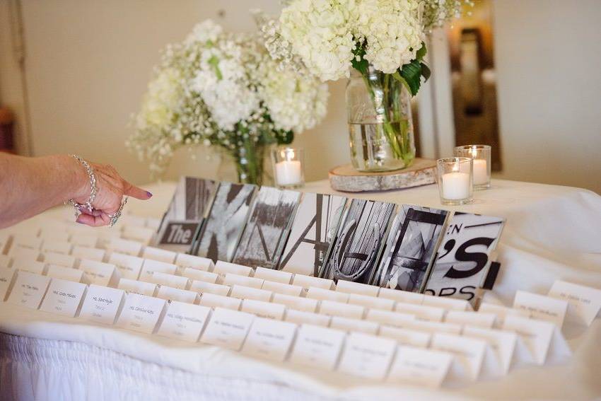 Let us take care of your place cards!