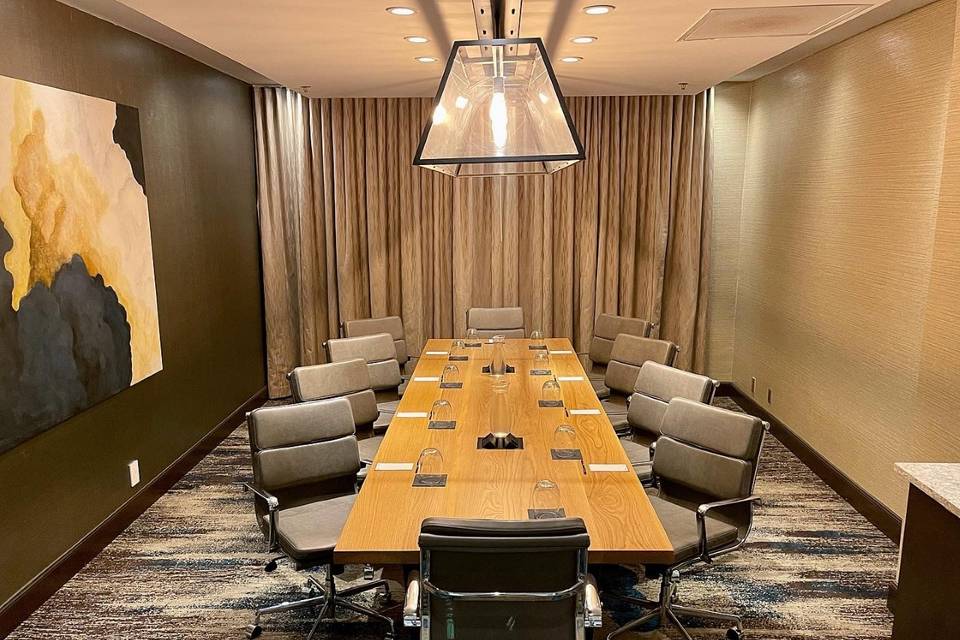 Conference boardroom