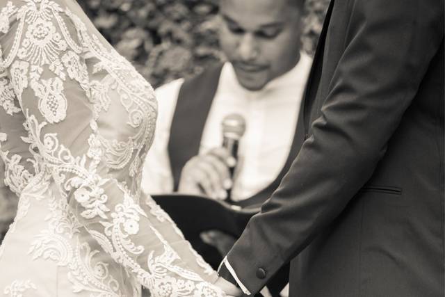 Joining a couple in marriage