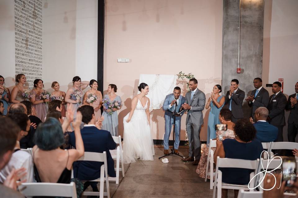 An Indoor Wedding